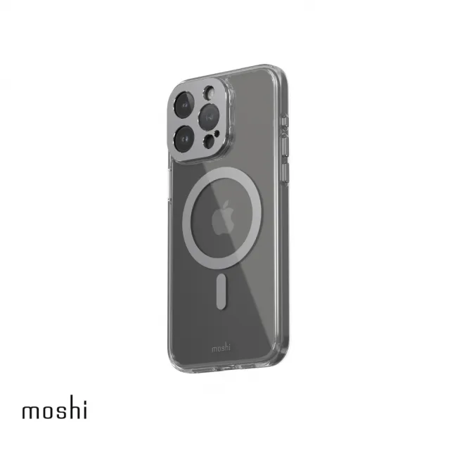 【moshi】iPhone 15 Pro Max MagSafe iGlaze 透明保護殼(iPhone 15 Pro Max)