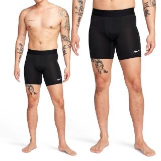 【NIKE 耐吉】Pro Dri-FIT 男款 黑色 LOGO 訓練 緊身 運動 舒適 休閒 束褲 短褲 FB7959-010