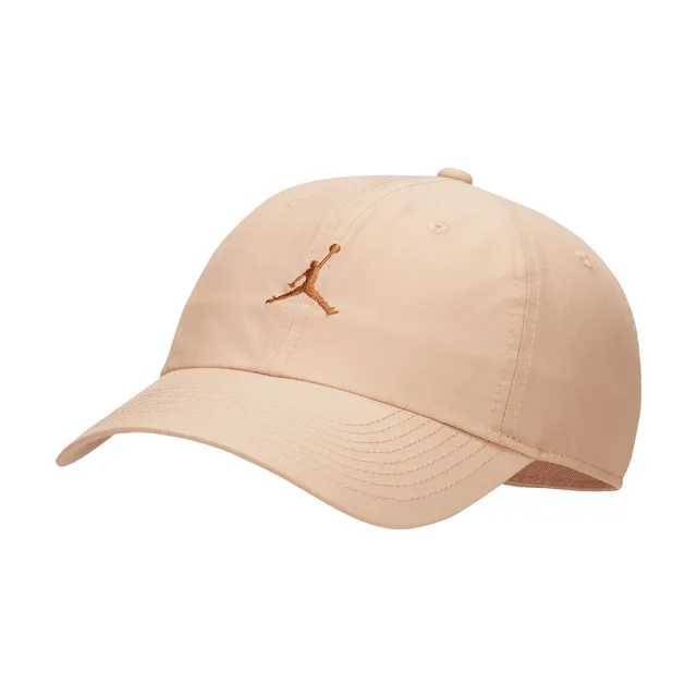 NIKE 耐吉】帽子棒球帽運動帽遮陽帽喬丹J CLUB CAP US CB JUMPMAN 奶茶 