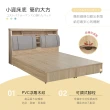 【IHouse】特洛伊 機能臥室4件組-雙大6尺(床箱+床底+斗櫃+化妝台含椅)