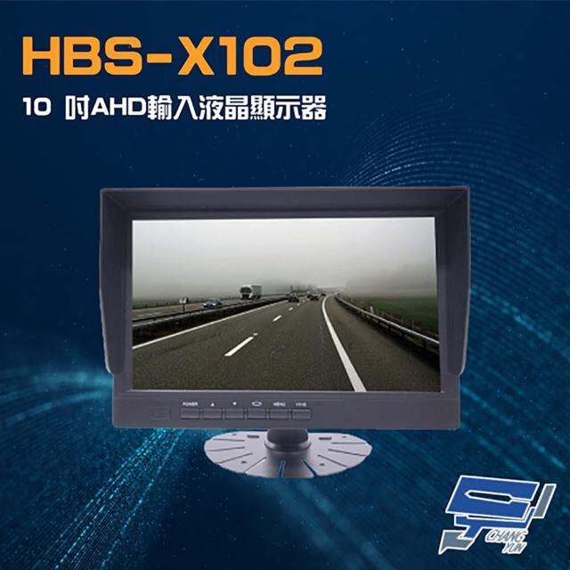 【CHANG YUN 昌運】HBS-X102 10 吋 AHD 720P 960P 1080P CVBS輸入 液晶顯示器