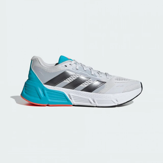 adidas 愛迪達adidas 愛迪達 慢跑鞋 男鞋 運動鞋 緩震 QUESTAR 2 M 灰綠 IF2236