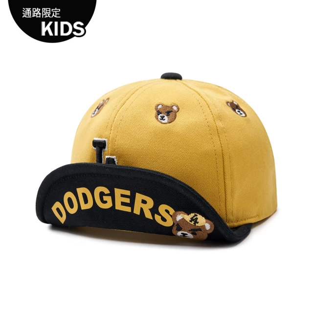 MLB 童裝 可調式棒球帽 童帽 Mega Bear系列 洛杉磯道奇隊(7AWRC023N-07MSS)