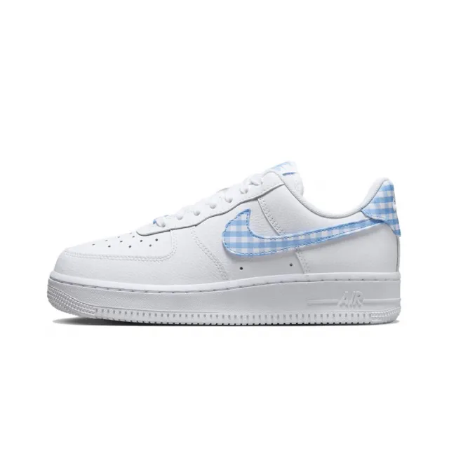 NIKE 耐吉】Nike Air Force 1 Low Blue Gingham 藍格紋DZ2784-100