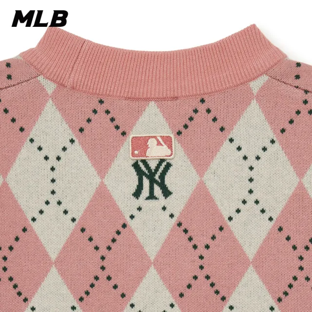 【MLB】女版針織背心 MONOGRAM系列 紐約洋基隊(3FKPM0334-50PCS)