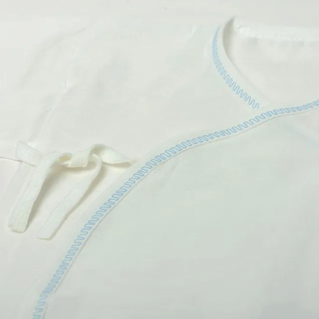 【Newstar 明日之星】MIT6入護手設計新生兒純棉紗肚衣紗布衣(嬰兒 新生兒 MIT台灣製)