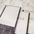 【Conifer 綠的事務】2024年25K時間絮語直式桌曆(月計畫 無酸紙 FSC)