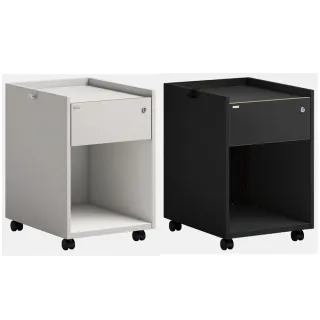 【DESKER】DRAWER 400型 單層抽屜櫃含鎖(寬400mm/深493mm/高594mm)