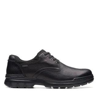 【Clarks】男鞋 Rockie Walk GTX  防水寬楦輕量圓頭休閒鞋(CLM73464C)