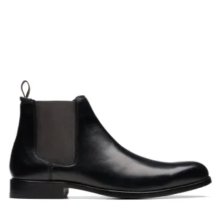 【Clarks】男鞋 Craft Arlo Top  經典時尚流線輪廓切爾西靴 短靴(CLM73460B)