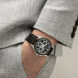 【HAMILTON 漢米爾頓旗艦館】爵士大師系列 PERFORMER腕錶 42mm(自動上鍊計時 中性 皮革錶帶 H36606730)