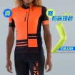【A-MYZONE】女款 競速款 抗風阻專業自行車短袖車衣(抗菌布料除臭快乾/雷射切割/防曬)