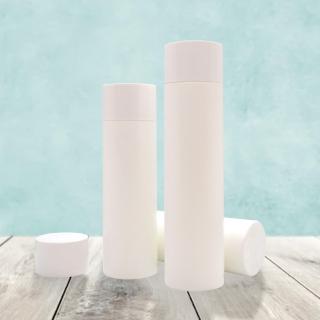 【收納家】霧面全白水瓶PP旋轉蓋分裝瓶｜150ml｜4入組(空瓶 瓶罐 分裝瓶 塑膠瓶 壓瓶 乳液瓶)