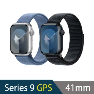 【Apple】Apple Watch Series 9 GPS 41mm(運動型錶環)