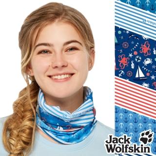 【Jack wolfskin 飛狼】吸濕排汗百變魔術頭巾(水手之歌)