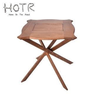 【HOTR】麻雀 戶外桌椅露營桌/實木露營桌子/野餐桌裝備
