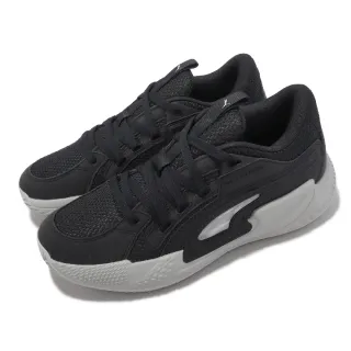 【PUMA】籃球鞋 Court Rider Chaos Team 男鞋 黑 灰 緩衝 低筒 運動鞋(379013-08)