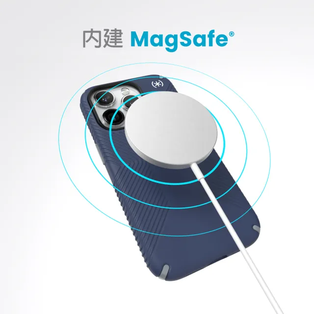 【Speck】iPhone 15 Pro 6.1/ 6.7吋系列 Presidio2 Grip MagSafe磁吸防手滑防摔殼(iPhone 15 Pro保護殼)