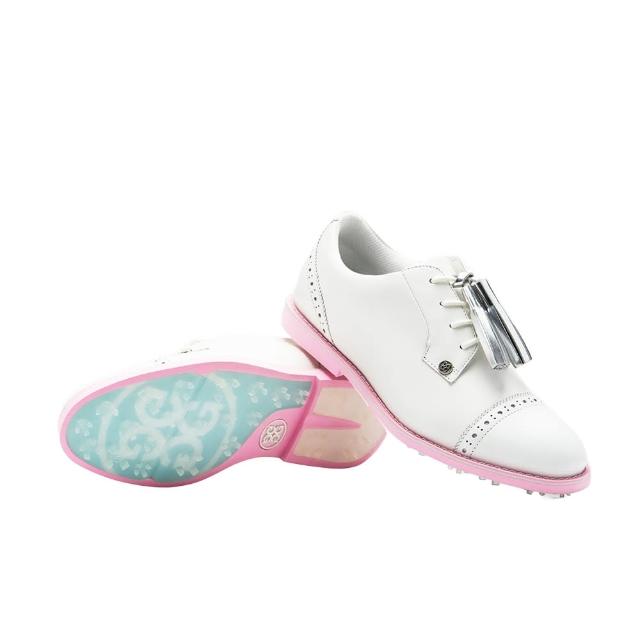 【G/FORE】女士 高爾夫球鞋 CAP TOE GALLIVANTER 白色(G4LF22EF04-S/BLU)