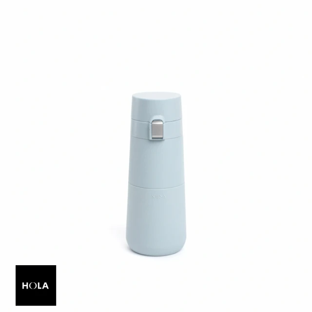 【HOLA】Wasser 不鏽鋼內瓷保溫瓶 M  - 迷霧藍