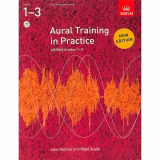 【Kaiyi Music 凱翊音樂】英國皇家聽力測驗練習本第1-3級含2片CD Aural Training G1-3