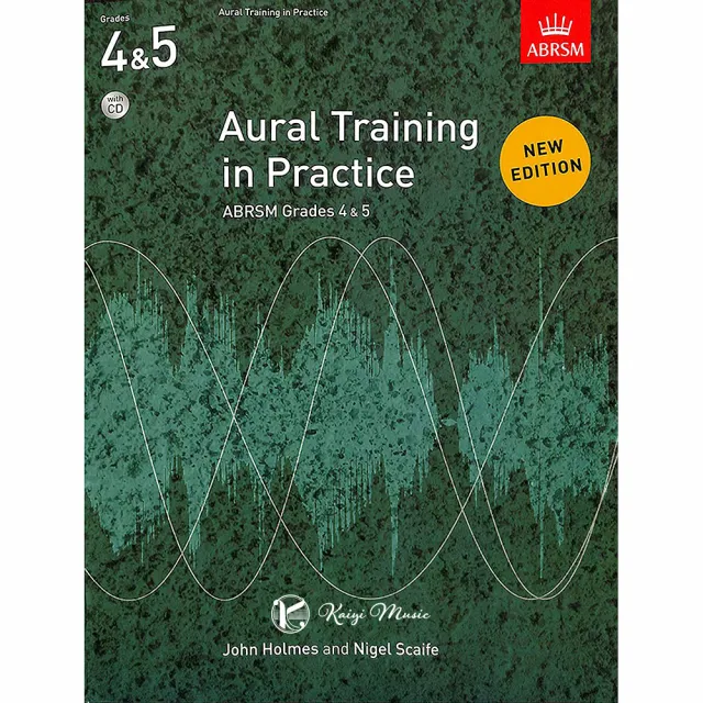 【Kaiyi Music 凱翊音樂】英國皇家聽力測驗練習本第4-5級含CD Aural Training G4-5