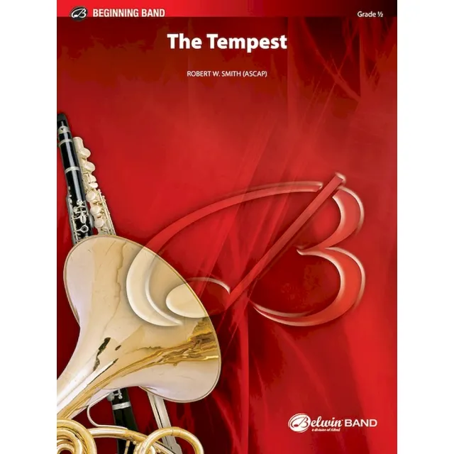 【Kaiyi Music 凱翊音樂】羅伯特W史密斯 The Tempest 管樂團譜總譜與分譜 第1級簡單 by Robert | 拾書所