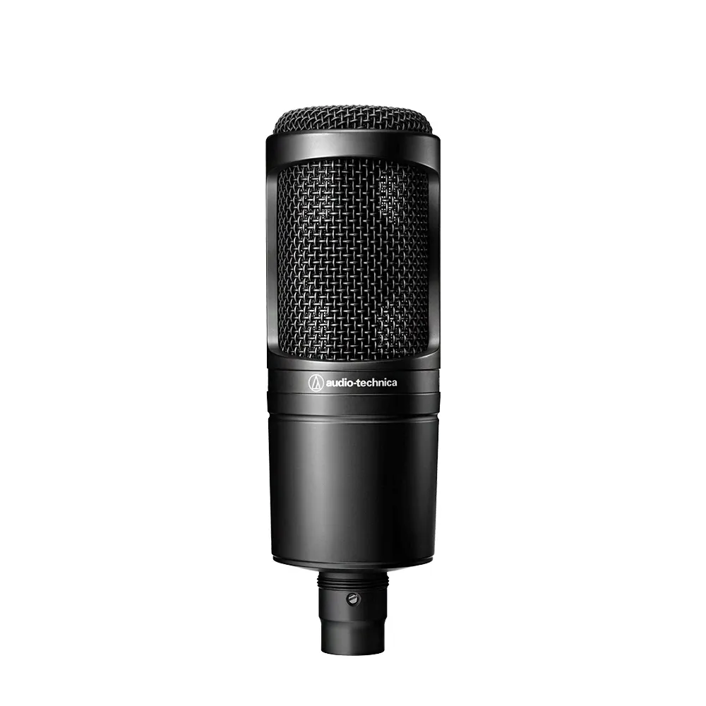 【audio-technica 鐵三角】AT2020XLR(心形指向性電容型麥克風)