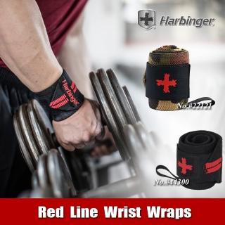 【HARBINGER】重訓護腕帶 RED LINE WRIST WRAPS(#22121迷彩)