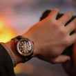 【Rado 雷達表】池昌旭配戴款 庫克船長高科技陶瓷鏤空腕錶 機械錶 R03(R32148162)