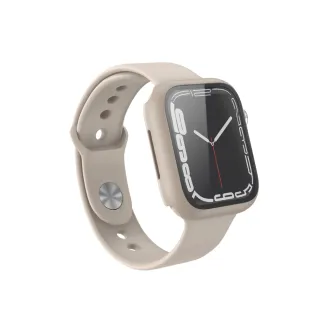 【CaseStudi】AppleWatch 9/8/7 45mm Impact 玻璃錶殼_卡其色(相容44mm Apple Watch)
