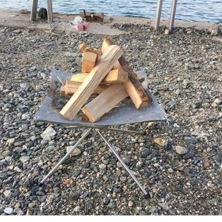 【May Shop】兩入組 輕便 焚火台 露營必備