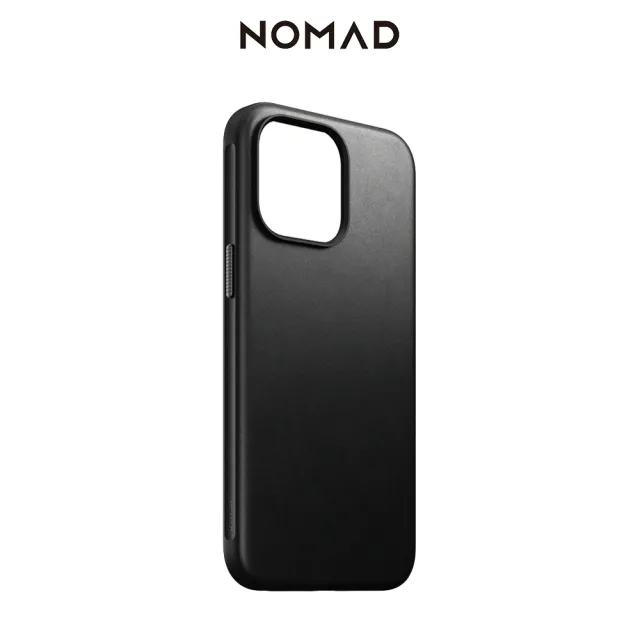 【NOMAD】iPhone 15 Pro Max 6.7-嚴選Classic皮革保護殼(獨特紋理更具特色)