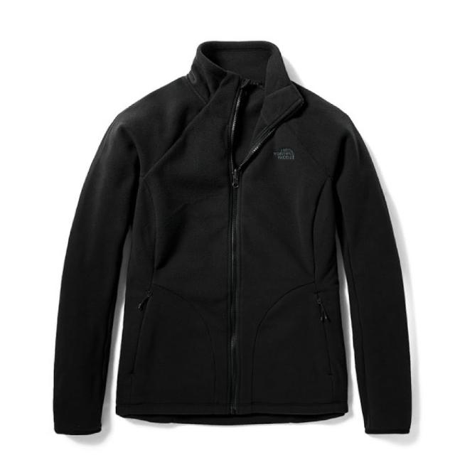 【The North Face】女 TKA 200 輕柔厚刷毛抓絨保暖外套(4U5I-JK3 黑)