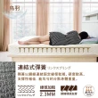 【IHouse】涼感鳥羽彈簧床墊(單人加大3.5尺)