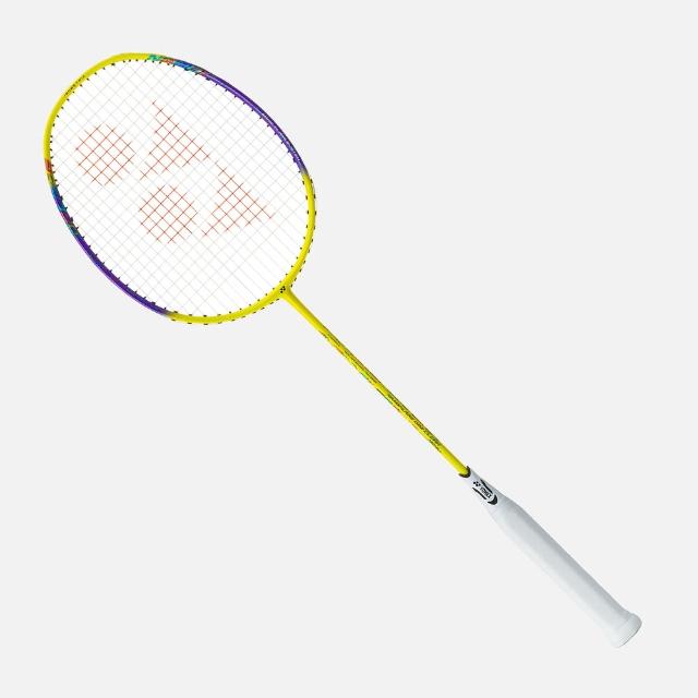 【YONEX】Nanoflare 002 Clear 羽球拍 原廠穿線 4U 黃紫(NF002CGE004)