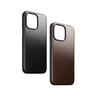 【NOMAD】iPhone 15 Pro Max 6.7-精選Horween皮革保護殼(嚴選Horween皮革獨特紋理更具特色)