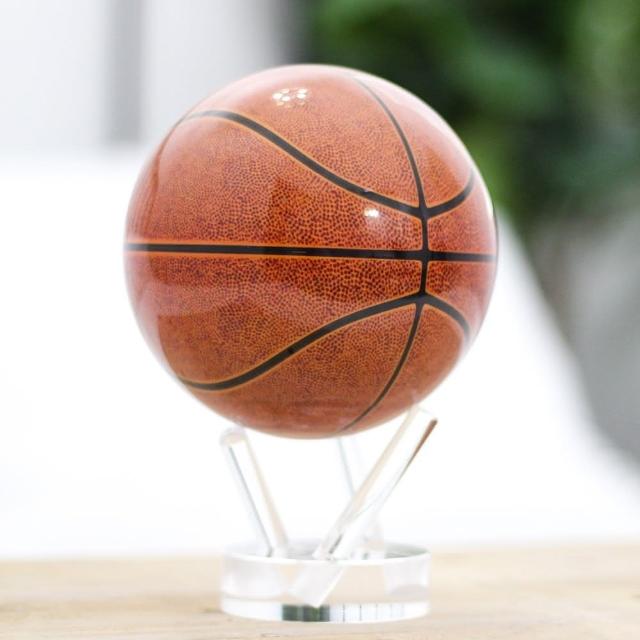 【MOVA】光能地球儀 - 籃球basketball 4.5英吋(居家擺設．精緻送禮．轉運．紀念日．生日)