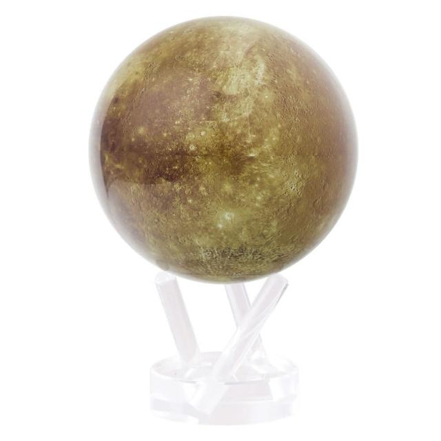 【MOVA】光能地球儀 - 水星Mercury 4.5英吋(居家擺設．精緻送禮．轉運．紀念日．父親節)