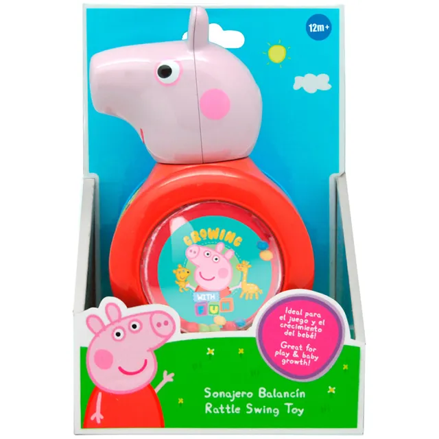 【Peppa Pig 粉紅豬】粉紅豬小妹-蹺蹺板不倒翁(佩佩豬)