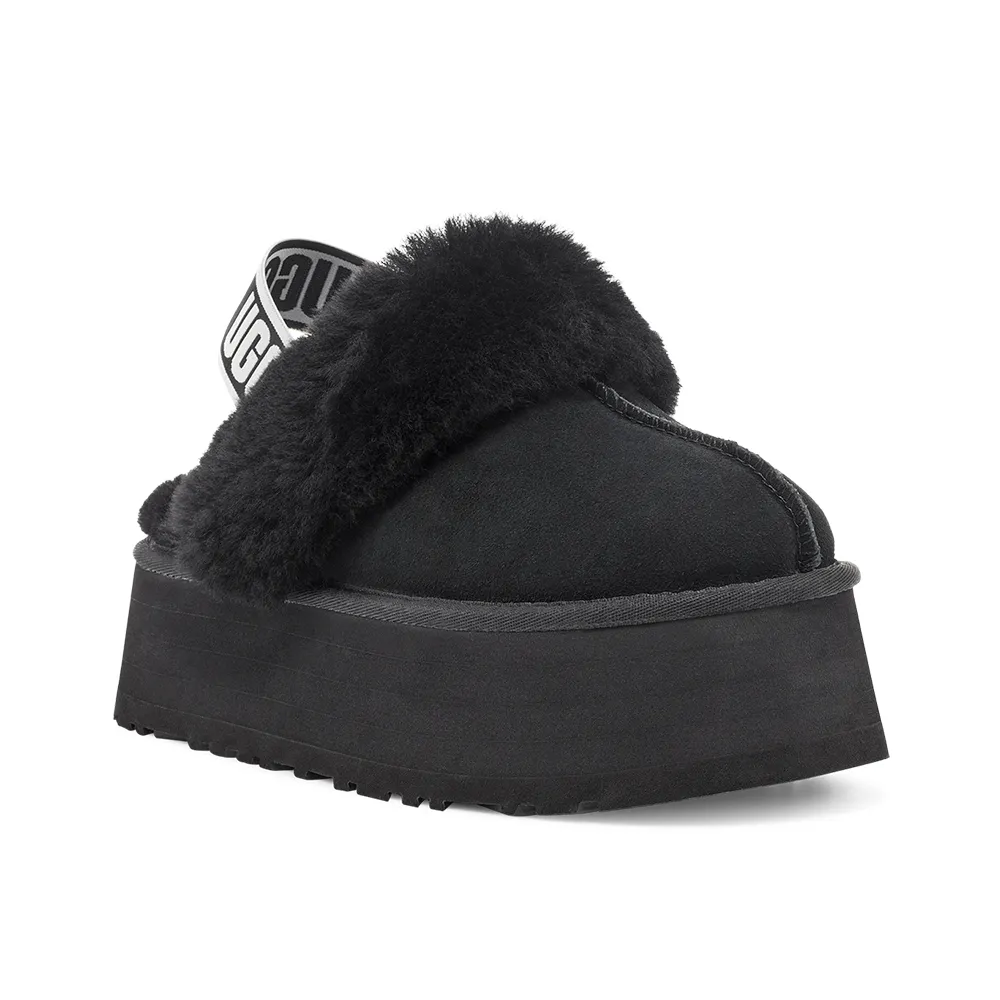 【UGG】女鞋/涼鞋/厚底鞋/懶人鞋/Funkette(黑色-UG1113474BLK)