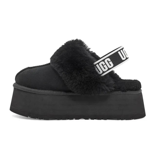 【UGG】女鞋/涼鞋/厚底鞋/懶人鞋/Funkette(黑色-UG1113474BLK)