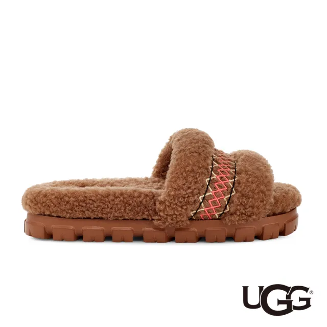 UGG】女鞋/拖鞋/懶人鞋/Cozetta UGG Braid(深棕-UG1143974HWD) - momo