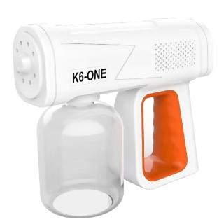 【INSIST】升級版 藍光奈米噴霧槍 USB充電 一鍵操作(酒精噴霧槍/消毒槍/防疫必備)