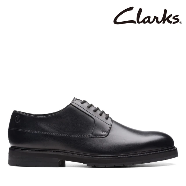 Clarks 男鞋 Craft North Lace 精緻縫線厚底紳士鞋 皮鞋(CLM75611D)
