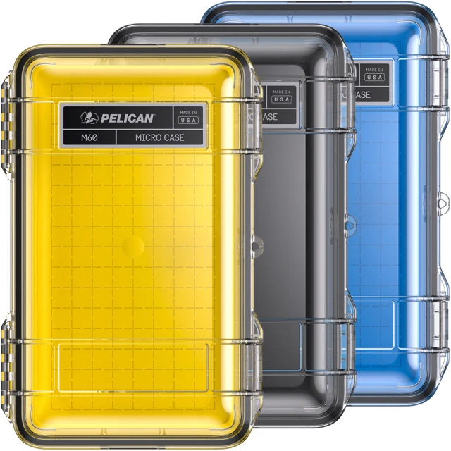 PELICANPELICAN M60 Micro Case 氣密保護箱(防水 氣密 個人工具 登山 衝浪 越野 保護箱)