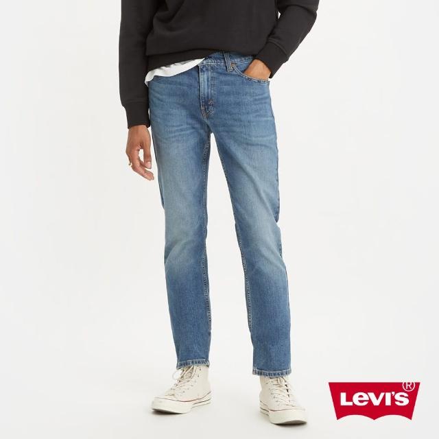 【LEVIS 官方旗艦】男款 511低腰修身窄管牛仔褲 / 精工磨損抓破工藝 / 彈性布料 熱賣單品 04511-5536