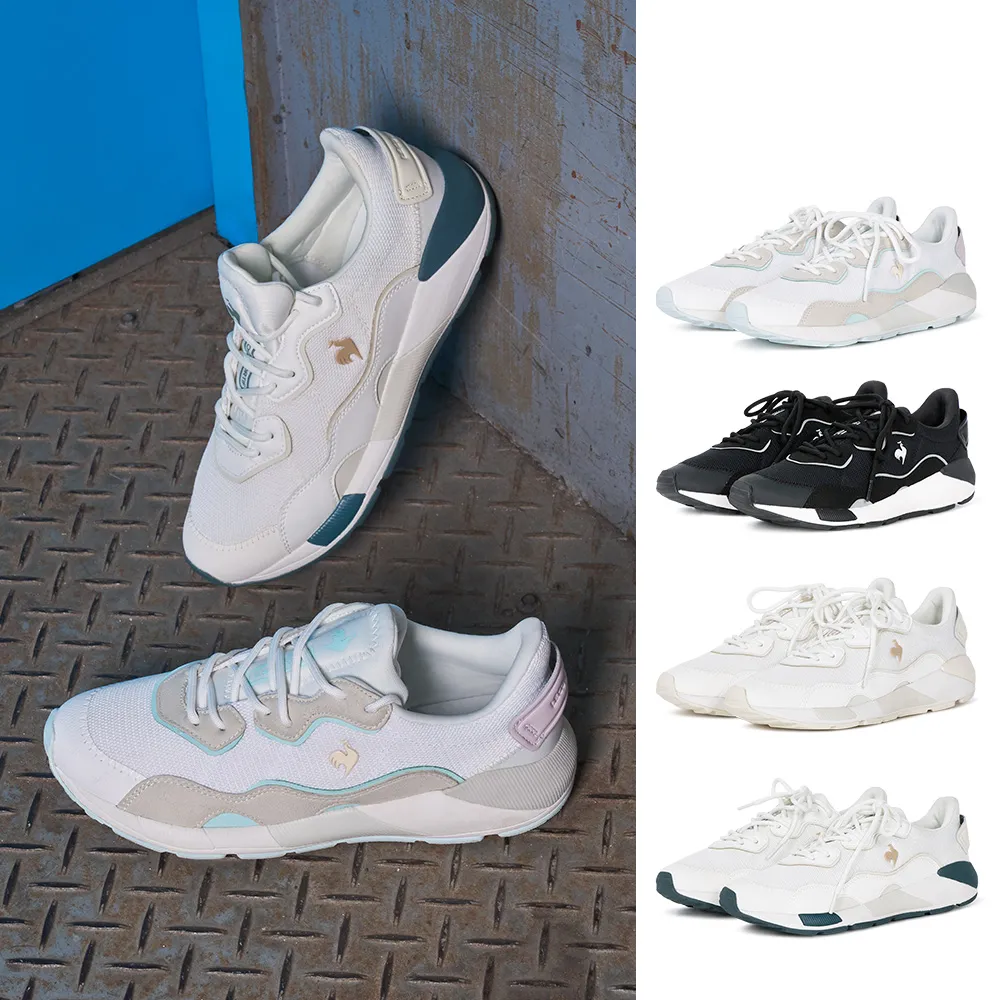 【LE COQ SPORTIF 公雞】GIEN運動慢跑鞋 休閒鞋 男鞋 女鞋-4色-LWS73101-104