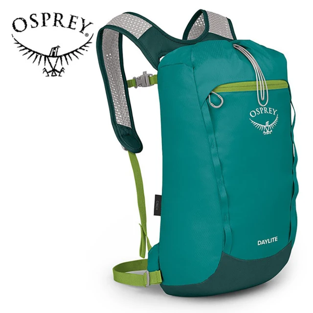 Osprey Daylite Cinch 15L 輕便多用途後背包 冒險綠/綠(日常背包 旅行背包 休閒後背包 運動背包)