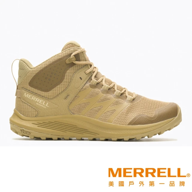 MERRELL NOVA 3 TACTICAL MID WP 防水型中筒戰術戶外運動鞋 卡其 男(ML005051)